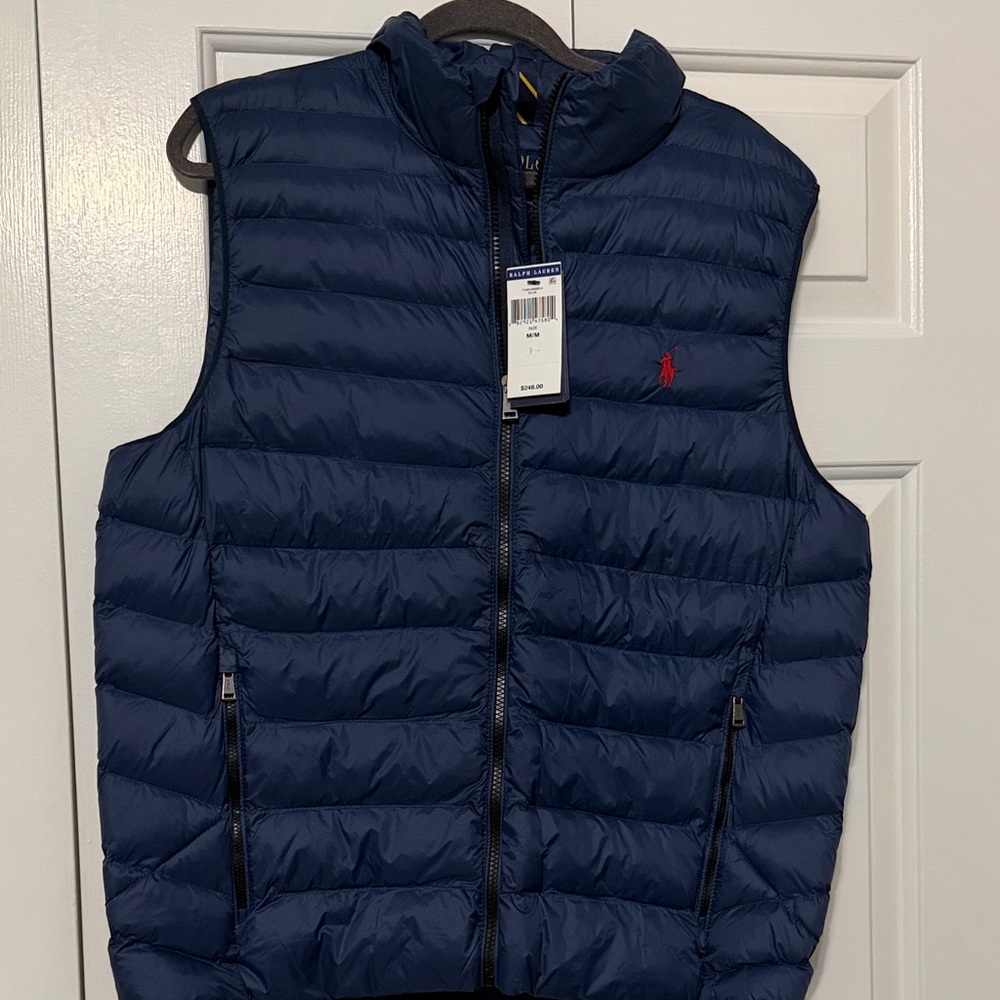 Polo by Ralph Lauren Navy Puffer Vest